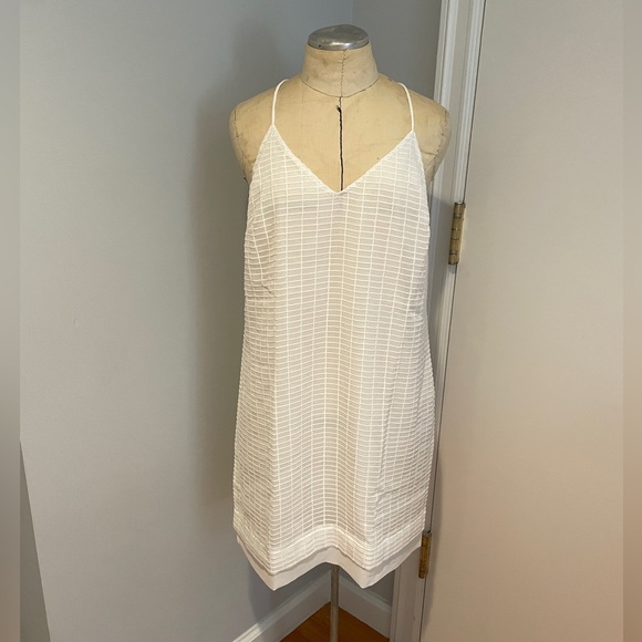 Banana Republic White Sundress Size 10P NWT - Picture 2 of 4